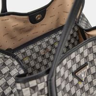 Bolso Tote Eco Victoria Negro Estampado Geométrico   Bolso Tote Eco Victoria Negro Estampado Geométrico   3